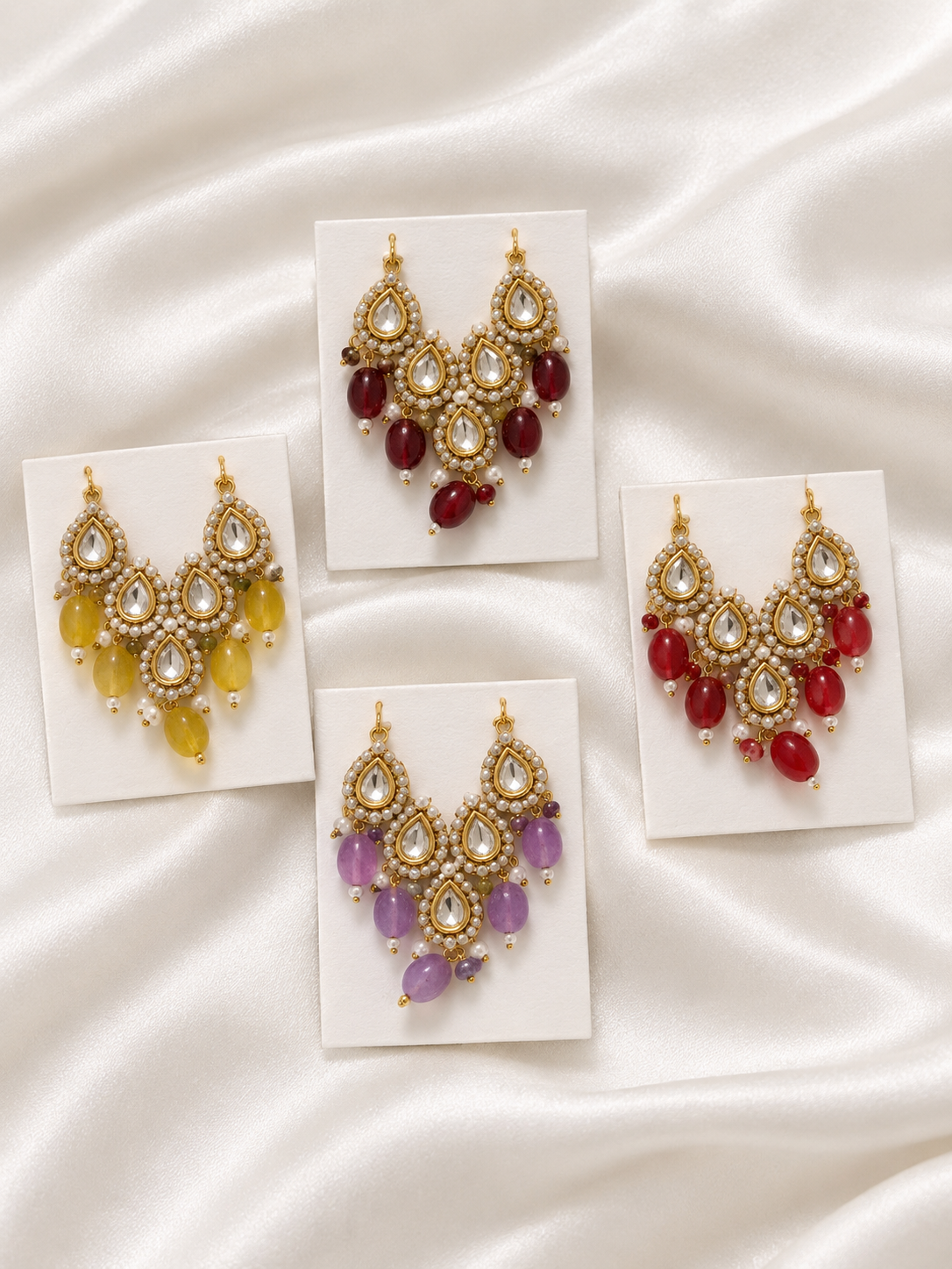 Royal Kundan Beaded Jewellery image 2